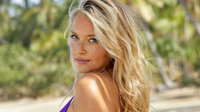 Camille Kostek was photographed by James Macari in the Dominican Republic.